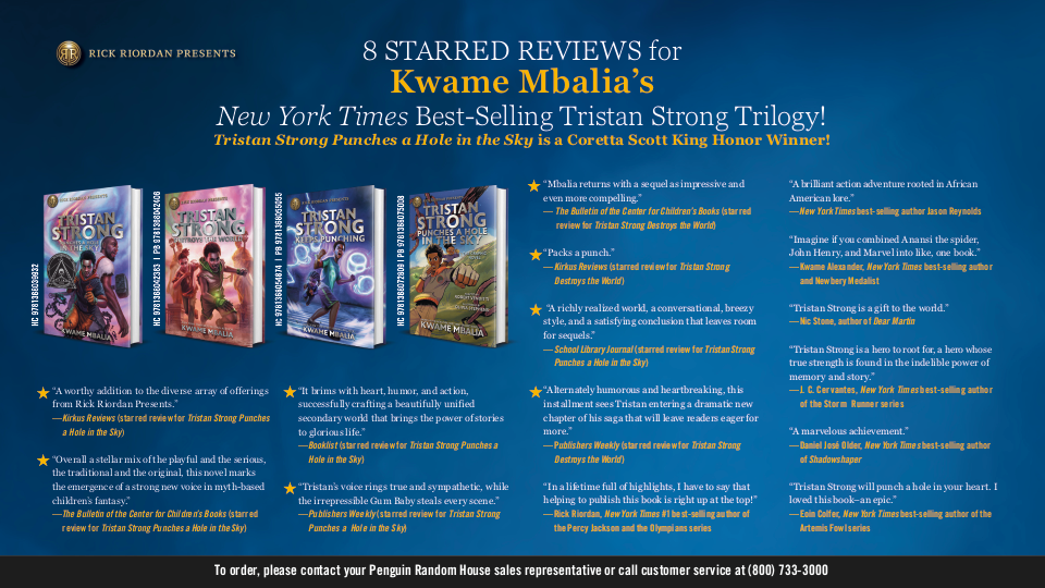 Rick Riordan Presents: Tristan Strong Keeps Punching-A Tristan Strong Novel, Book 3