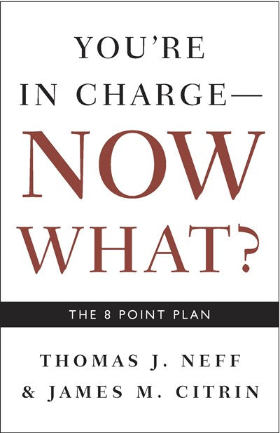 You're in Charge, Now What?: The 8 Point Plan