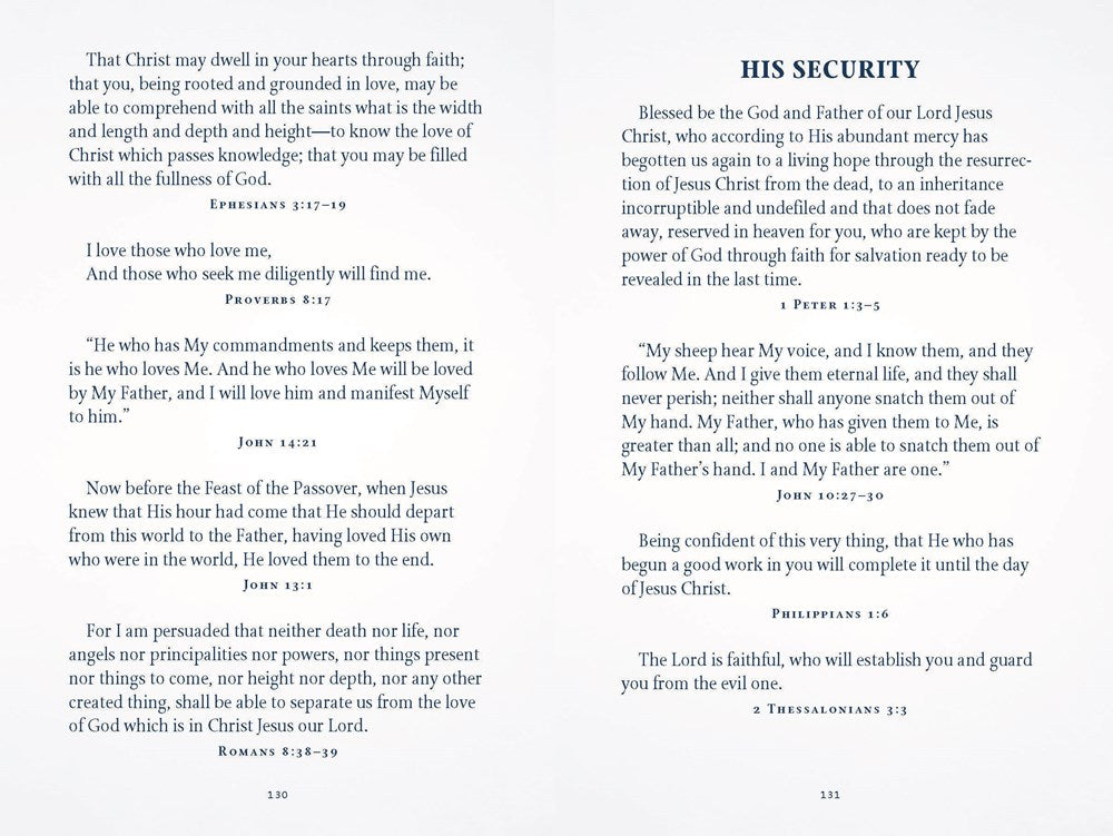 God's Promises for Graduates: Class of 2023 - Navy NKJV