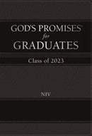 God's Promises for Graduates: Class of 2023 - Black NIV : New International Version