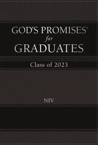 God's Promises for Graduates: Class of 2023 - Black NIV : New International Version