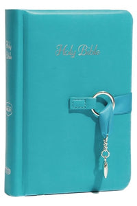 NKJV, Simply Charming Bible, Hardcover, Blue: Charm Bible Blue Edition