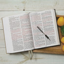 KJV Holy Bible: Super Giant Print with 43,000 Cross References, Black Genuine Leather, Red Letter, Comfort Print: King James Version