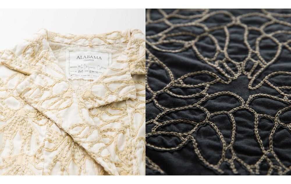 The Geometry of Hand-Sewing