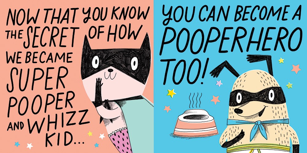 Super Pooper and Whizz Kid (A Hello!Lucky Book)