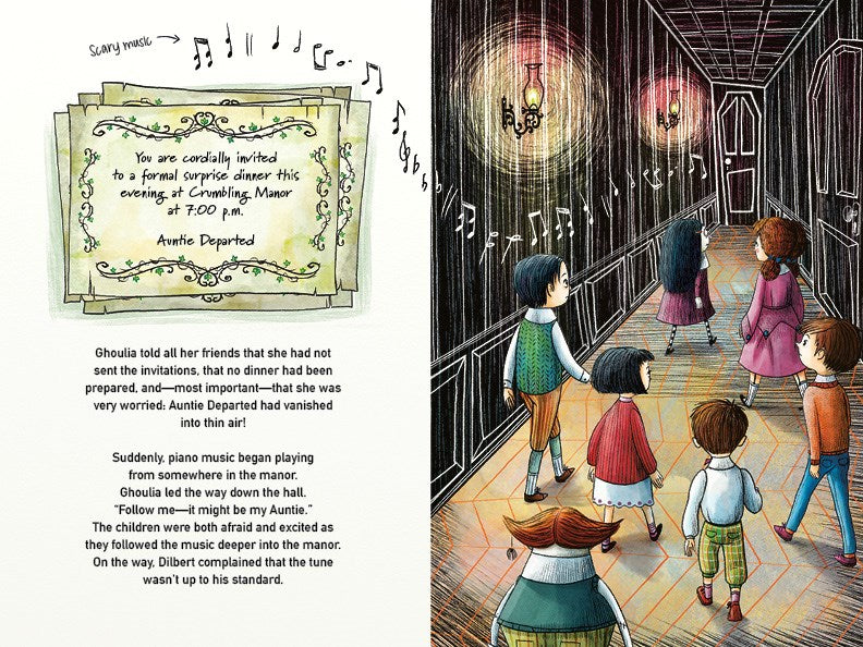 Ghoulia and the Mysterious Visitor (Book #2)