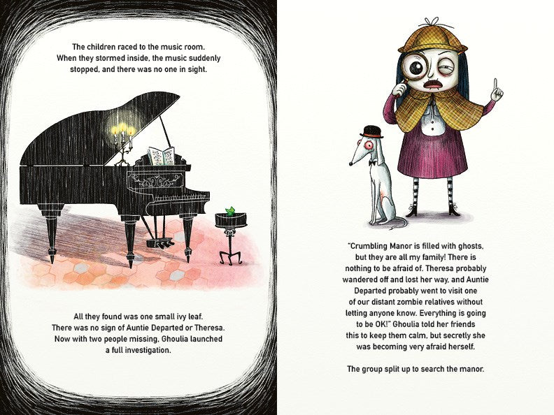 Ghoulia and the Mysterious Visitor (Book #2)