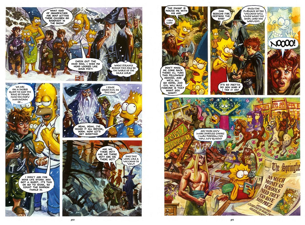 The Simpsons Treehouse of Horror Ominous Omnibus Vol. 1: Scary Tales & Scarier Tentacles