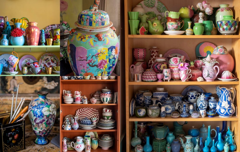 Kaffe Fassett in the Studio