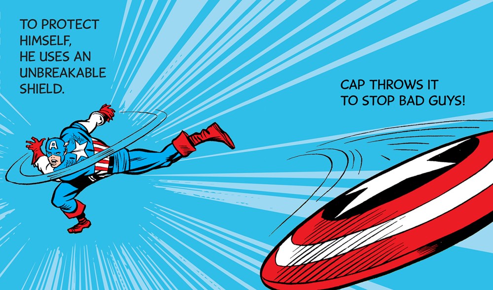 Captain America: My Mighty Marvel First Book