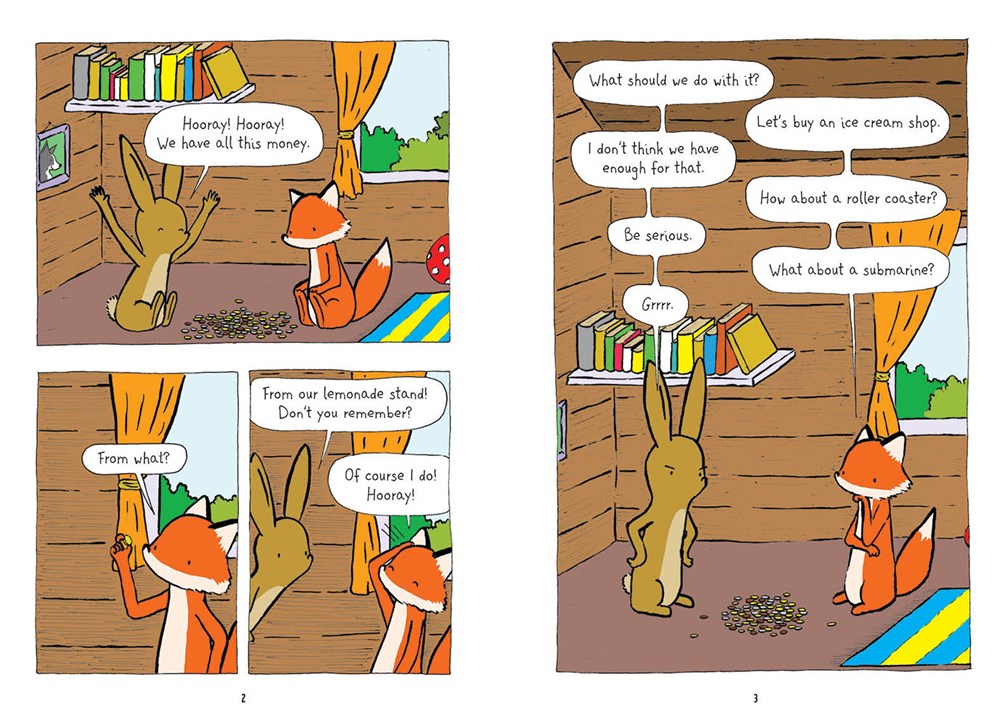 Fox & Rabbit Make Believe (Fox & Rabbit Book #2)