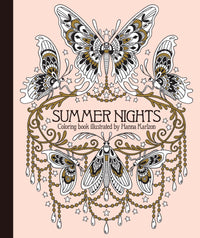 Summer Nights Coloring Book: Originally Published in Sweden as Sommarnatt