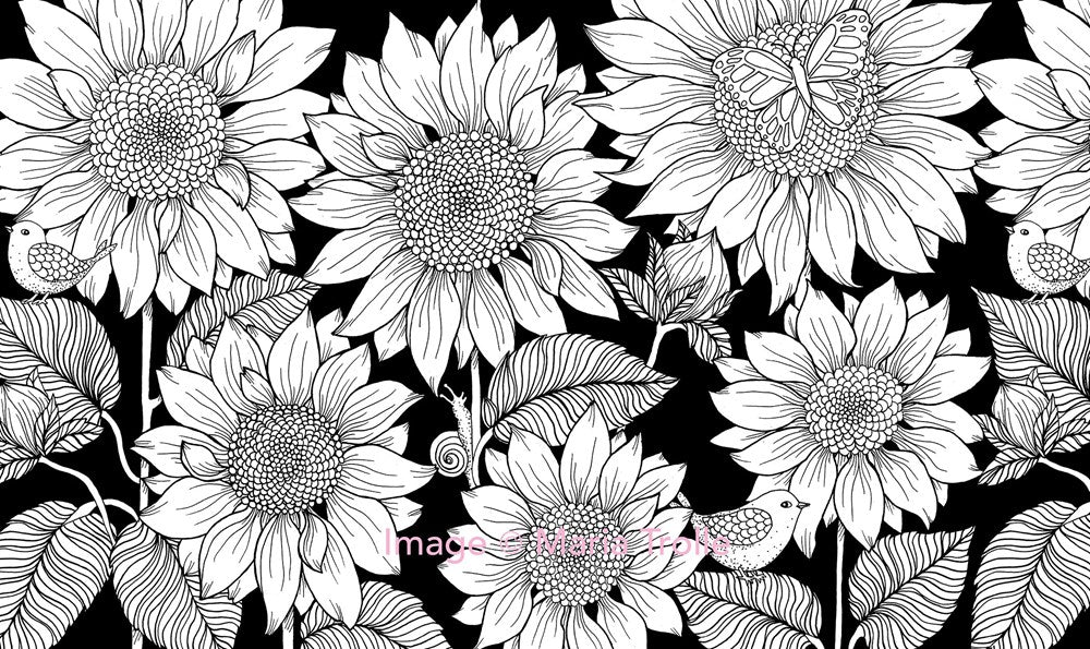 Twilight Garden Coloring Book