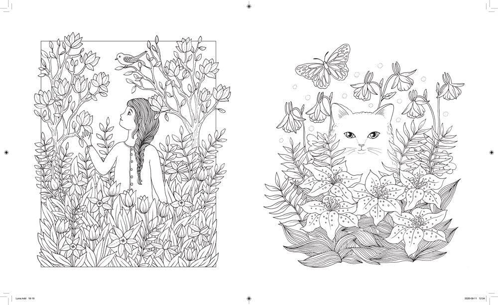 Luna Coloring Book