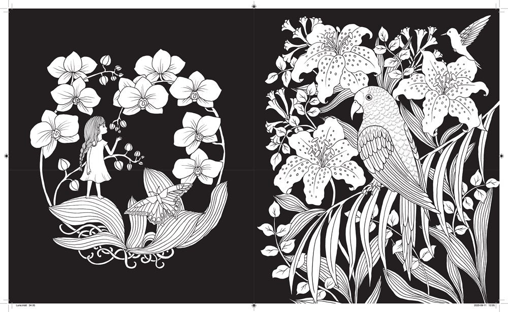 Luna Coloring Book