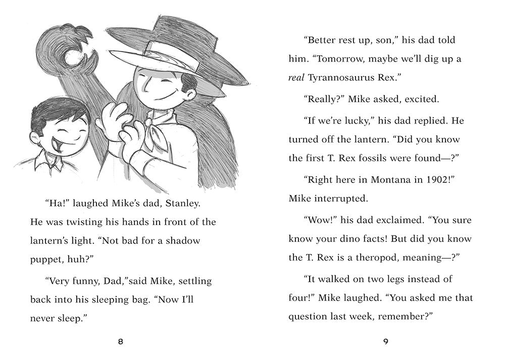 Dino-Mike and the T. Rex Attack