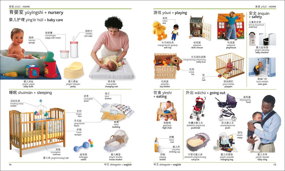 Mandarin Chinese-English Bilingual Visual Dictionary