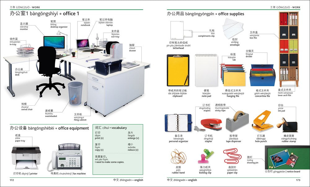 Mandarin Chinese-English Bilingual Visual Dictionary