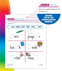 Spectrum Spelling, Grade K