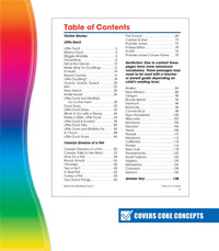 Spectrum 1st Grade Reading Comprehension Workbook, Ages 6 to 7, Reading Grade 1, Letters and Sounds, Sight Words Recognition, and Nonfiction and Fiction Passages - 158 Pages