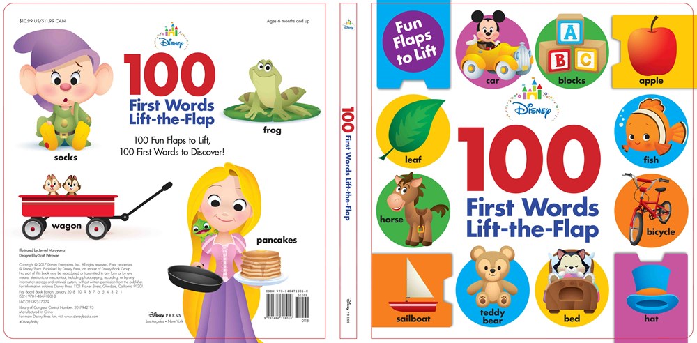 Disney Baby: 100 First Words LifttheFlap
