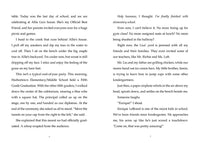 Farah Rocks Summer Break