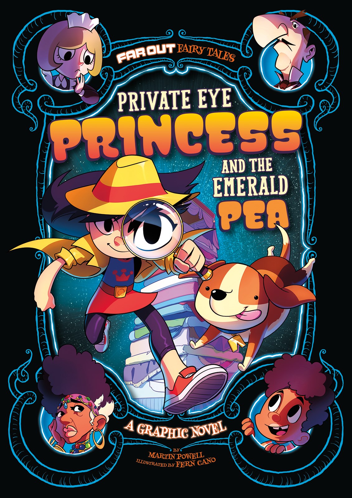 Private Eye Princess and the Emerald Pea: A Graphic Novel