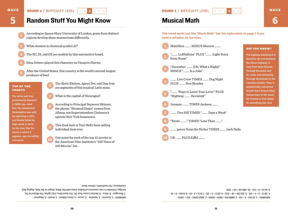The Ultimate Book of Pub Trivia by the Smartest Guy in the Bar