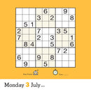 Original Sudoku Page-A-Day Calendar 2023