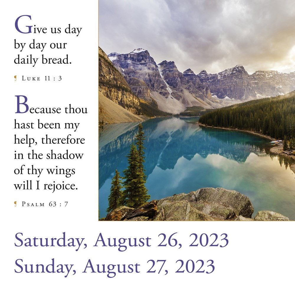 365 Bible Verses-A-Year Page-A-Day 2023