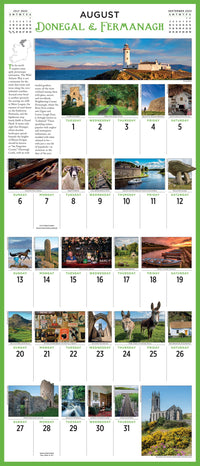 365 Days in Ireland Picture-A-Day Wall Calendar 2023