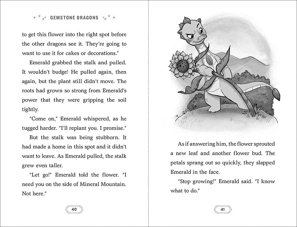 Gemstone Dragons 4: Emerald's Blooming Secret