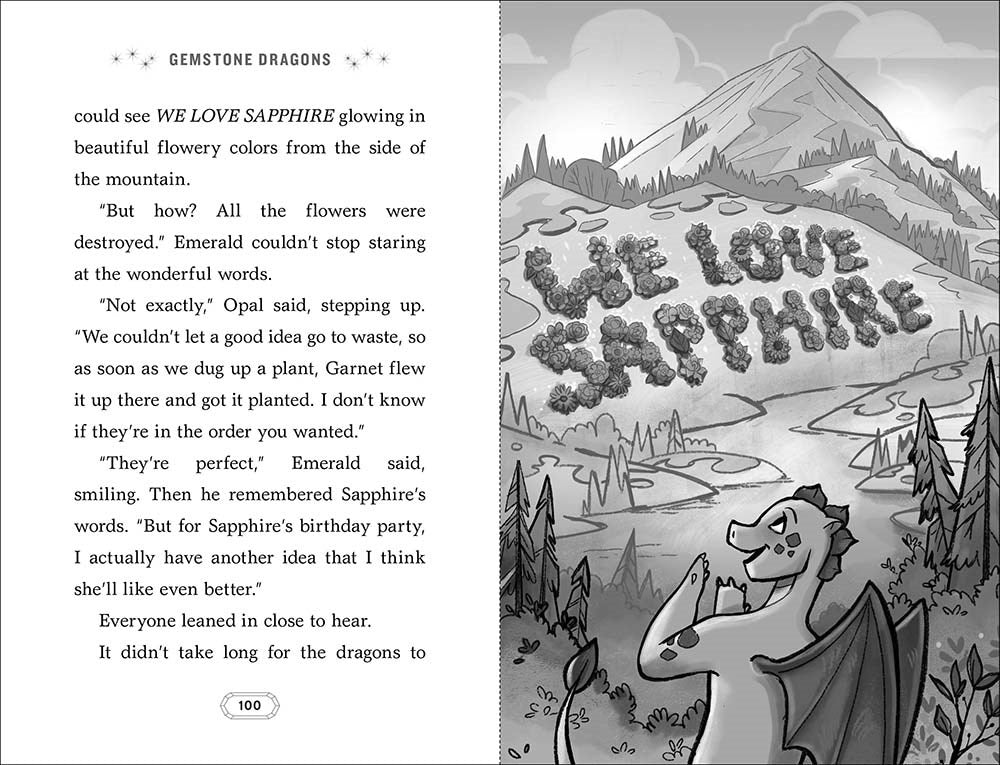 Gemstone Dragons 4: Emerald's Blooming Secret