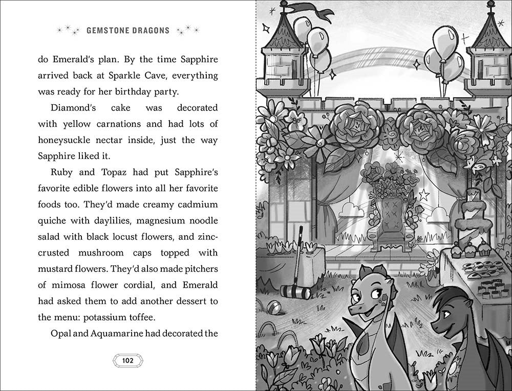 Gemstone Dragons 4: Emerald's Blooming Secret