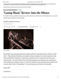 Losing Music