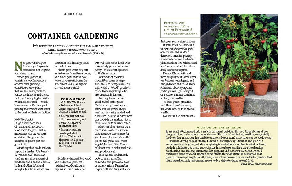 The Old Farmer's Almanac Vegetable Gardener's Handbook: Essential Step-by-Step Advice for Growing Vegetables and Achieving Success