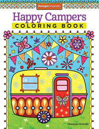 Happy Campers Coloring Book