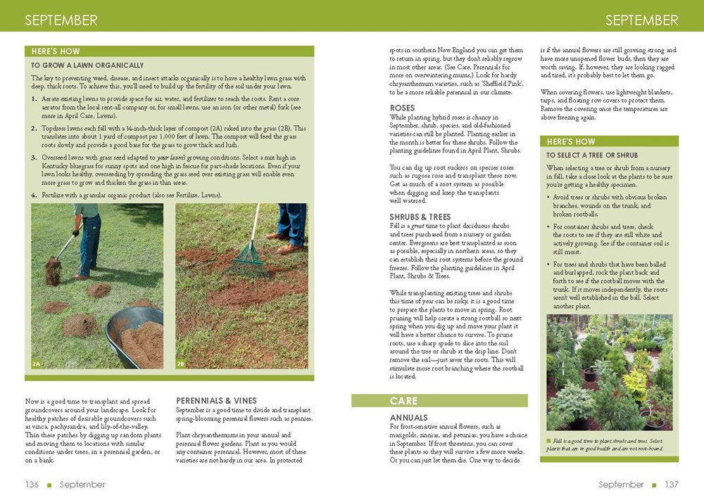 New England Month-by-Month Gardening