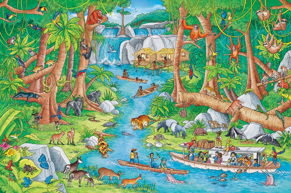 My Big Wimmelbook(r) - Animals Around the World