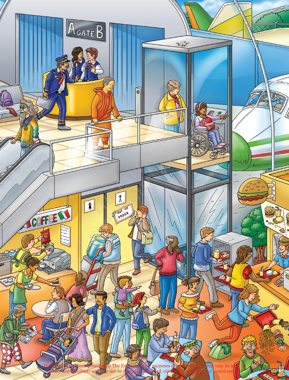 My Big Wimmelbook(r) - At the Airport