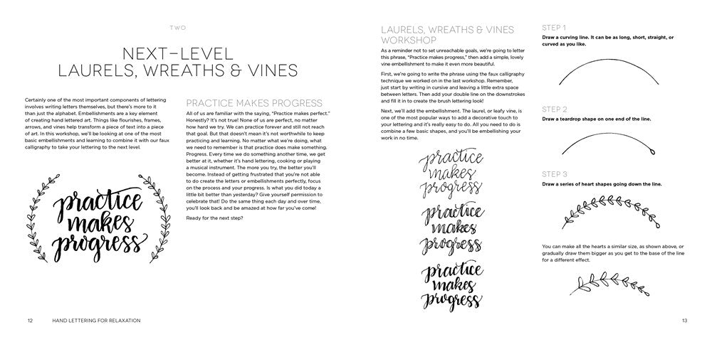 Hand Lettering for Relaxation