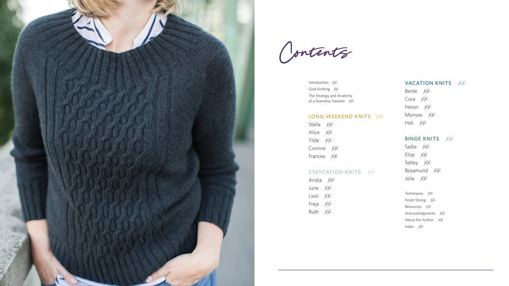 Seamless Knit Sweaters in 2 Weeks