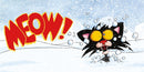 Bad Kitty Does Not Like Snow