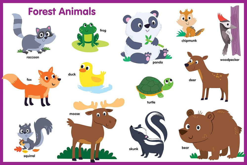 27-Button Sound Book Let's Learn Animals