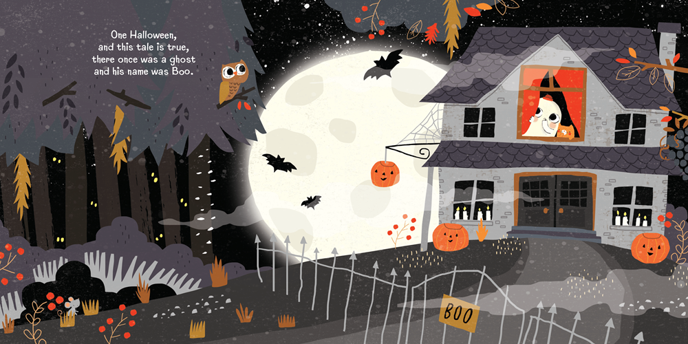 Ghost Afraid of the Dark (Board Book)