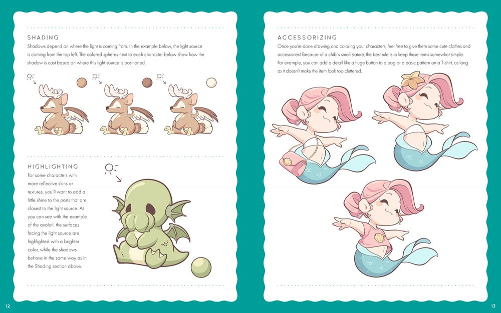 Cute Chibi Mythical Beasts & Magical Monsters