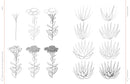 Draw Like an Artist: 100 Flowers and Plants