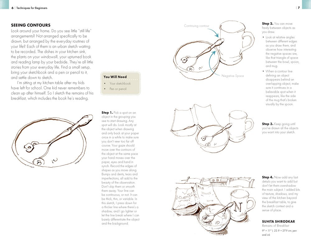 The Urban Sketching Handbook Techniques for Beginners
