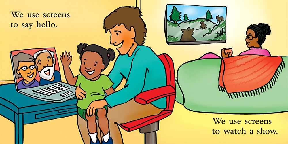 Screen Time Is Not Forever Board Book