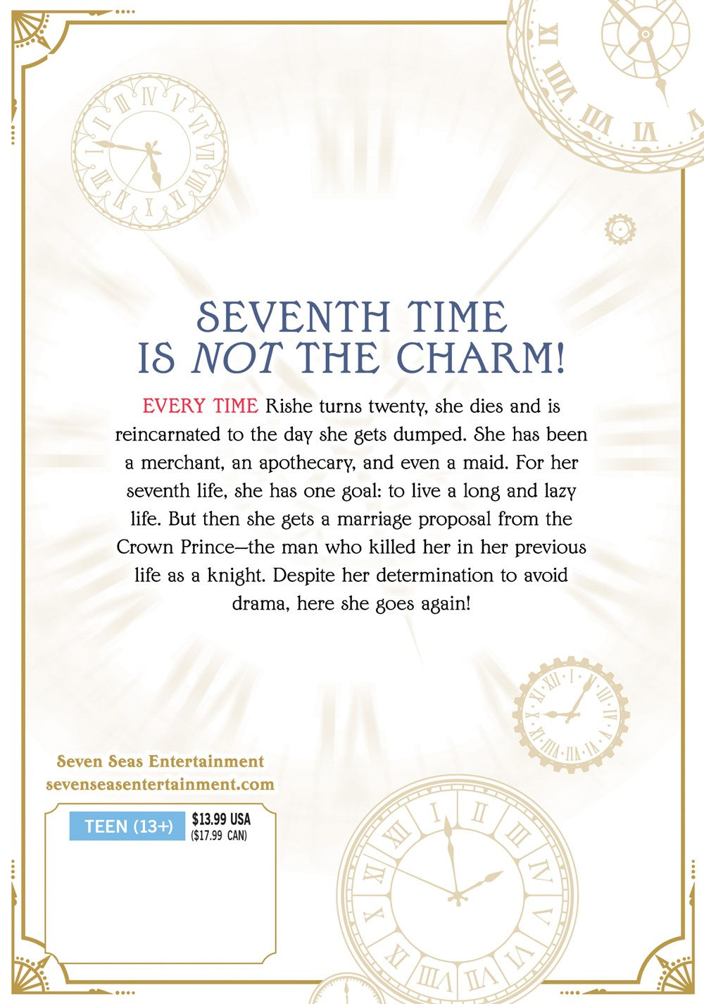 7th Time Loop: The Villainess Enjoys a Carefree Life Married to Her Worst Enemy! (Manga) Vol. 1